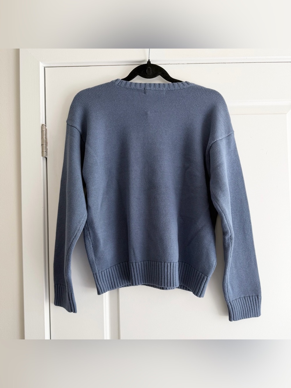 Lauren Ralph Lauren Intarsia Knit Dog Golden Retriever Sweater in Blue NWT - Picture 5 of 6
